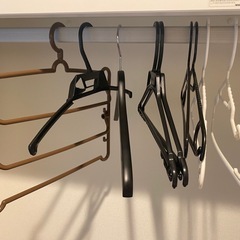 ハンガー9本の画像