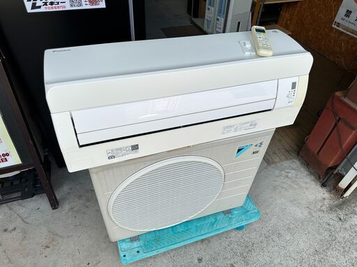 【動作保証あり】DAIKIN ダイキン 2017年 2.2kw 6畳用 冷暖房ルームエアコン F22TTFXS 自動フィルター清掃【管理KR505】