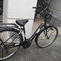 【交渉中】中古*26インチ6段オート*軽快自転車*ブラック