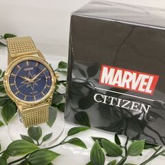 【6ヵ月動作保証付】腕時計　MARVEL×CITIZEN 　ｴｺﾄﾞﾗｲﾌﾞキャプテンマーベル