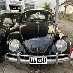 フォルクス　ワーゲン　ビートル　黒