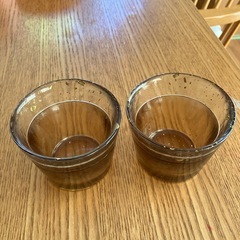 ガラス銀箔？コップ