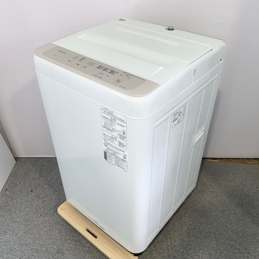 ⭐️Panasonic⭐️全自動洗濯機　2023年7kg 美品　大阪市近郊配送無料