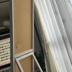 スタンドミラー　姿見　鏡　全身鏡　全身 ミラー　木製　折りたたみ　diy おすすめ　幅30㌢高さ150㌢　　の画像