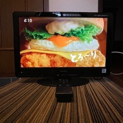 f●■Belson液晶カラーテレビ19V【DC19-11B】リモコン有りの画像
