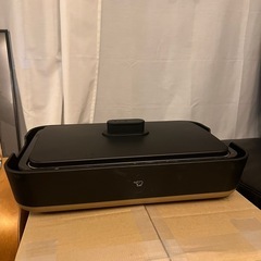 鍋もできる深いホットプレート象印　STAN　の画像