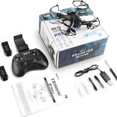本日限定大特価！新品！レア❕小型❕Tech rc ドローン リモコンコントロール 黒 カメラの画像