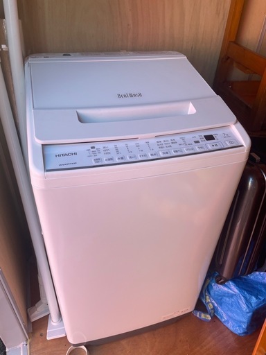 日立　ビートウォッシュ　2021年　BW-V70G 7.0kg 縦型洗濯機