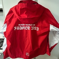 ラグビーワールドカップ　2023 限定　非売品 公式旅行代理店　ウィンドブレーカーの画像