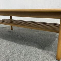 LEGNATEC/レグナテック ステラ コーヒーテーブル リビングテーブル センターテーブル ライトブラウン 中古家具 店頭引取歓迎 R8689の画像