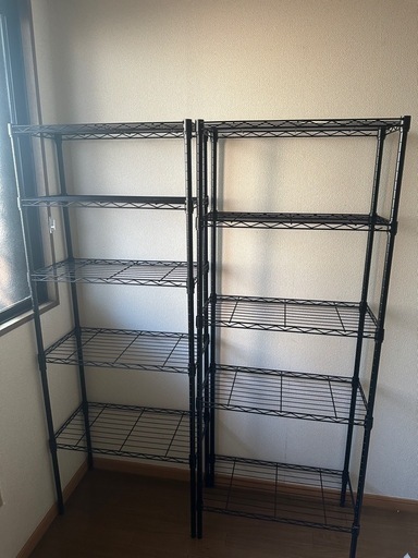 スチールラック(ブラック)