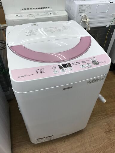 ★ジモティ割あり★ SHARP 洗濯機 ES-G55RC 5.5kg 2016年製 動作確認／クリーニング済み KJ6091