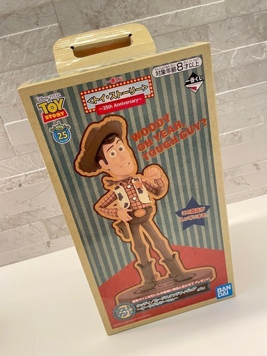 【新品・未開封】一番くじ トイストーリー 25th Anniversary ラストワン賞 ウッディ オールドVer. 　カードスタンドフィギュア