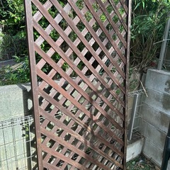 ラティス一枚
