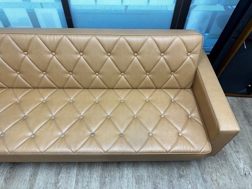 ▲⭐️激安価格⭐️Karimoku カリモク60 スリーピングソファ 3Pソファ ソファベッド 家具 リーベルブラウン オシャレ