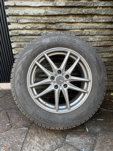 17インチ　2020年製スタッドレス＆アルミホイール　ハリアーなどに