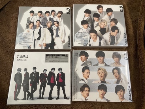 SnowMan DD 初回盤　SixTONES  CDまとめ売り