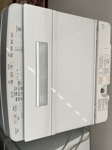 TOSHIBA 東芝 洗濯機 AW-10SD7(W) 10Kg 2018年製　美品
