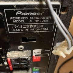 サラウンドスピーカーセットの画像
