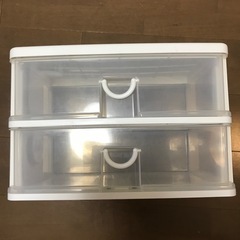 プラスチックケース(白)カラーボックスサイズ
