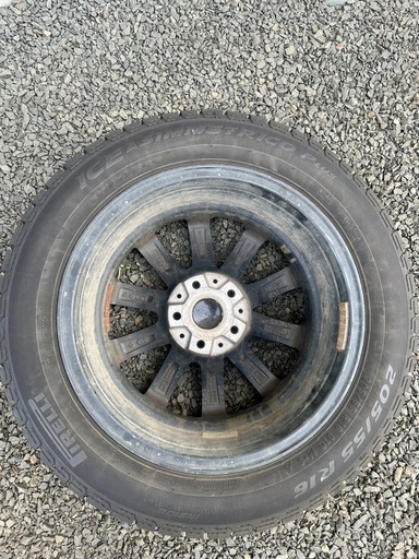 フォルクスワーゲン　16インチ　タイヤホイール４本セット　スタッドレス　205/55R16 91Q M +S 冬タイヤ　