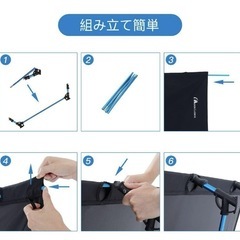 【即購入OK!!】  Moon Lence ムーンレンス　コット　アウトドア　キャンプ の画像