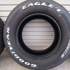 goodyear☆nascar☆イーグル☆195/80R15/107/105L LT/4本/ハイエース、キャラバンの画像