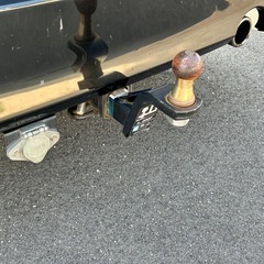 【受け渡し完了】プラチナセレクション アルファード ヒッチメンバー ルーフキャリア ETC牽引対応 車検約2年付き 950登録の画像