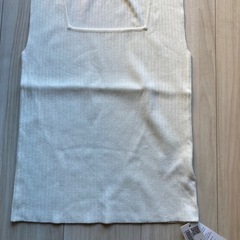 新品　coca 美形ノースリーブ3枚　黒　白　ベージュの画像