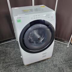 ?‍♂️h060916売約済み❌7010‼️配送設置は無料?‼️単身用マンションで夢のドラム洗濯機✨最新2022年製✨SHARP 7kg / 3.5kg ドラム式洗濯機
