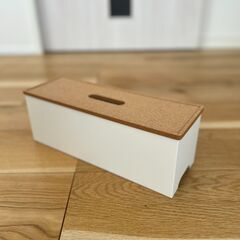 IKEA ケーブルマネジメントボックス 電源タップ付き