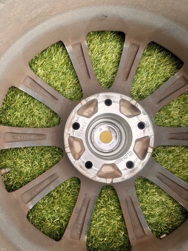 GRASS　 17インチホイール　４本セット　7J  PCD115  5穴　オフセット38 ハブ73