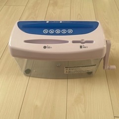 【美品】シュレッダー　手動