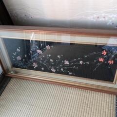 宝石絵額縁付