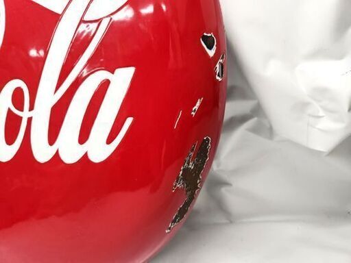  CocaCola コカコーラ 丸看板 約６１cm アンティーク インテリア 札幌市 平岸店