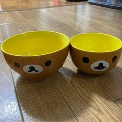 リラックマお皿＆カップ4点セットの画像