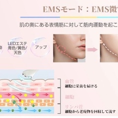 美顔器 ems 1台多役 7色 光エステ リフトケア かっさ 温熱 美顔ローラー 口元 首元 多機能美顔器 Rowroo フェイスケア ボディケア カッサ 高周波 家庭用 自宅用 肌ケア スキンケア USB充電式 充電スタンド付き 超軽量 持ち運び便利 母の日 記念日 敬老の日 バレンタイン 誕生日 プレゼント 女性 男性 お祝い ギフト 出張 旅行 男女兼用 日本語取扱説明書 ホワイト 白の画像