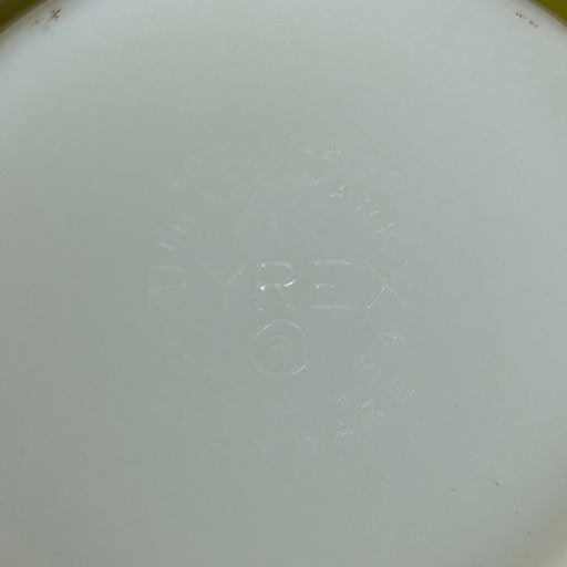 k0910607 PYREX パイレックス 耐熱ガラス ボウル 中 2個セット ヴィンテージ 米国製 USA キッチン 雑貨 コレクシ