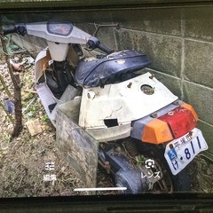 バイク　　　　放置
