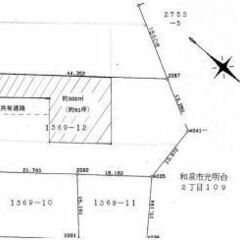 ★貸土地★   堺市南区美木多上　90.7坪　 #資材置き場　＃トラック駐車場　#車両置き場の画像