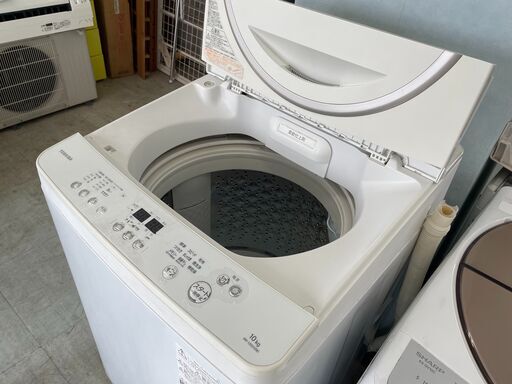 洗濯機の分解クリーニング行っています！配送設置込み　東芝10K洗濯機DDモーター　2017年製　分解クリーニング済み！！
