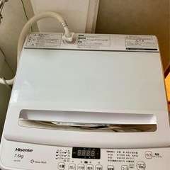 【美品】Hisense 洗濯機  ５７L 使用１年 HW-G75...