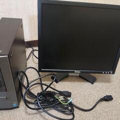 Dell デスクトップパソコン　モニター付き