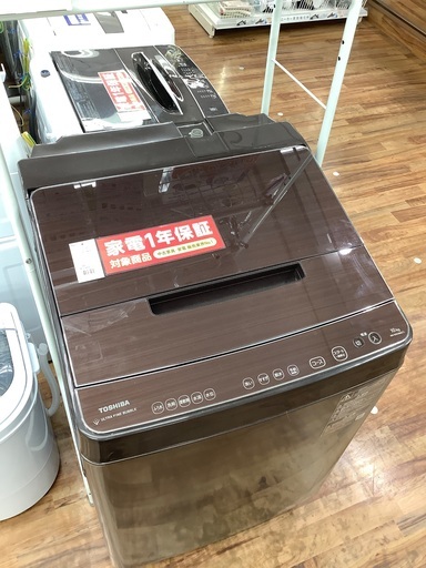 TOSHIBA 東芝　10.0kg 全自動洗濯機　AW-10SD9BK 2021年製