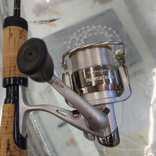 ルアーロッドセット☆GAMAKATSU・LUXXE・Kamah 745S,ダイワリール、アジング、トラウト、バス、釣り【浜村鹿野温泉I