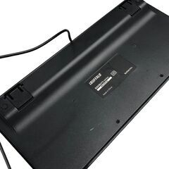 F926 iBUFFALO スリム USB接続 薄型コンパクト 有線キーボード BSKBU13BK 石狩市の画像