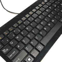 F926 iBUFFALO スリム USB接続 薄型コンパクト 有線キーボード BSKBU13BK 石狩市の画像