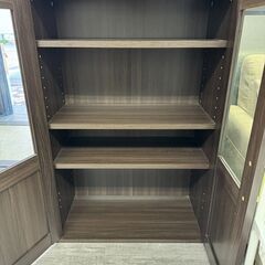 ニトリ　キャビネット(マーレ9060 MBR)　ダークブラウンの画像