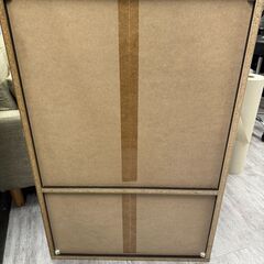 ニトリ　キャビネット(マーレ9060 MBR)　ダークブラウンの画像