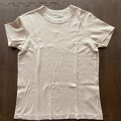 ●『UNIQLO U   ユニクロユー』 半袖クルーネックTシャツ/ 杢ピンク/ Lサイズ●の画像